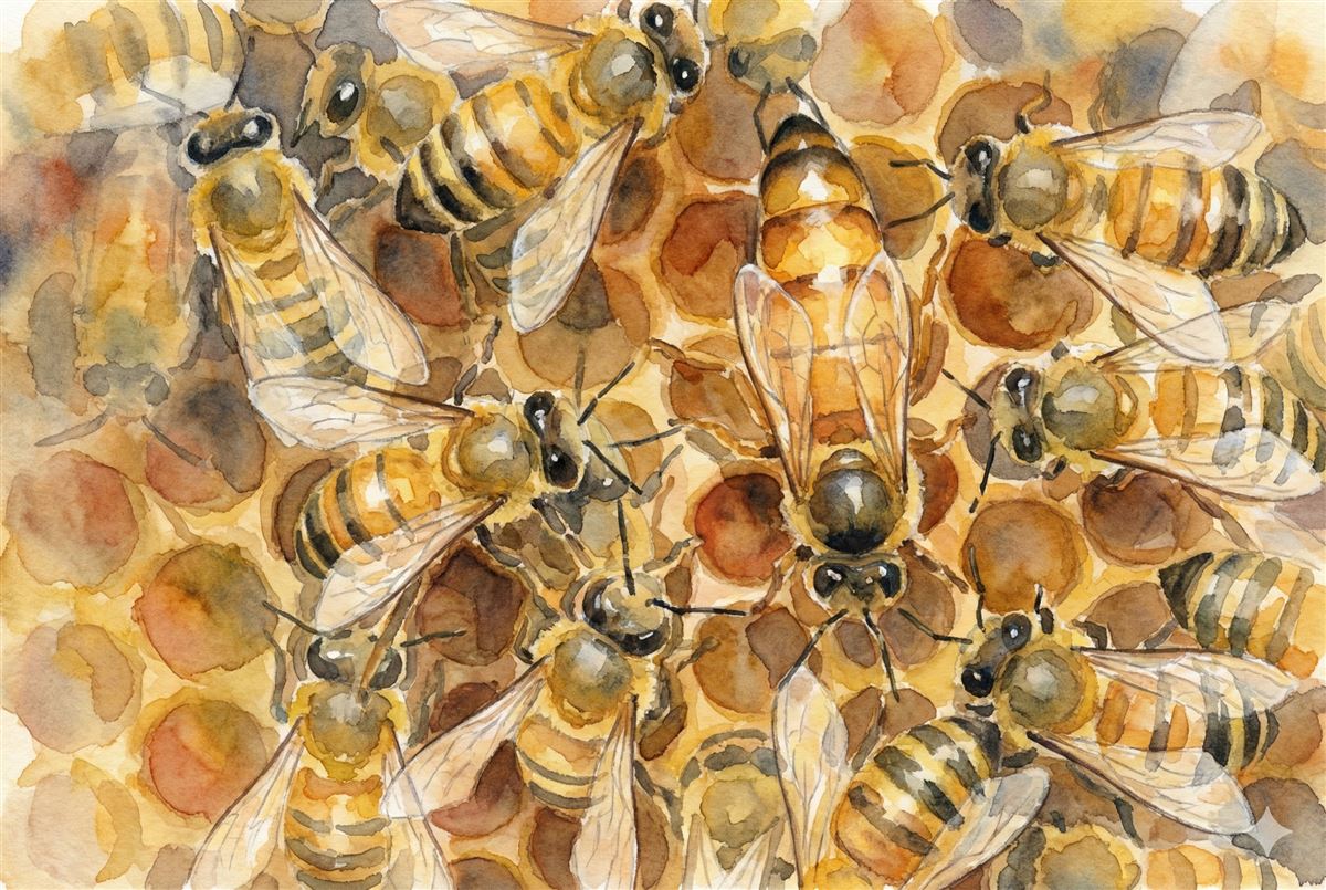 Reine Ligustica - Macro abdomen doré