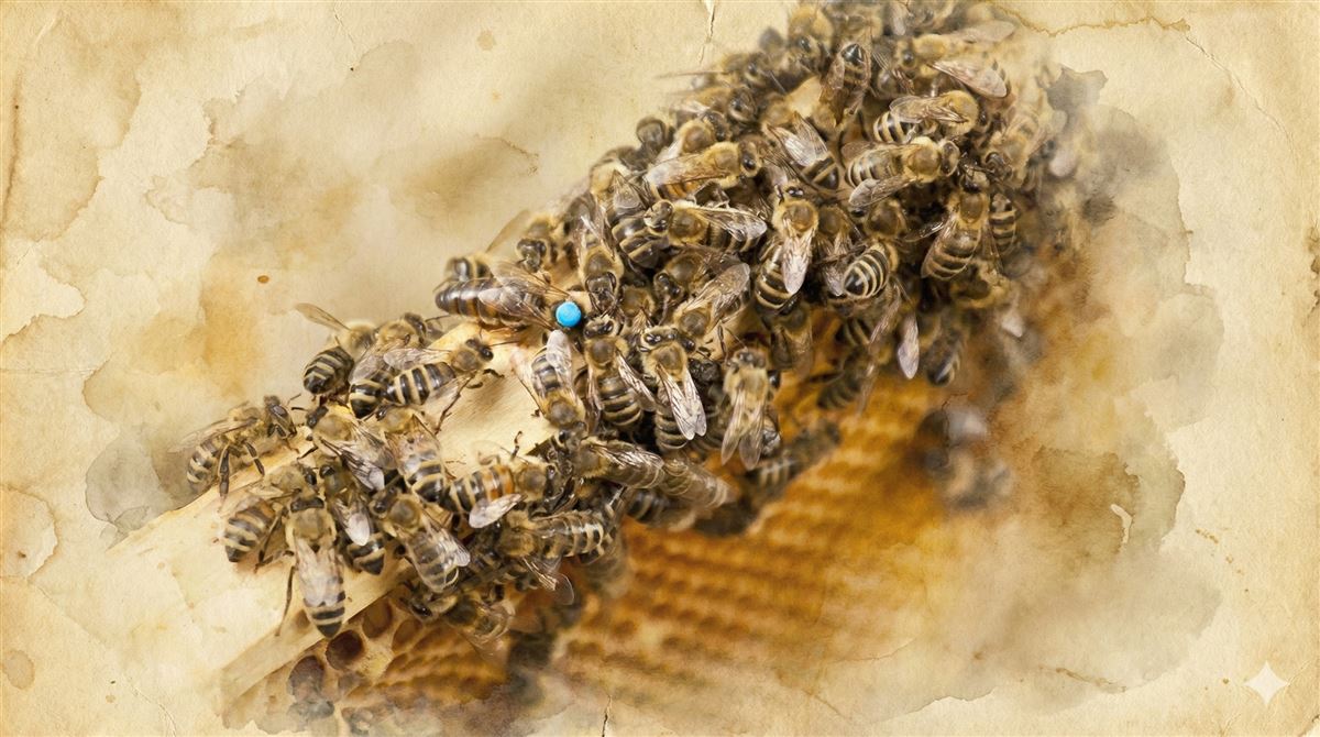 Abeille Carpatica Aquarelle